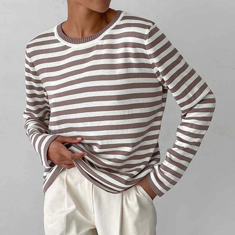 Delilah | Stylish Striped Shirt