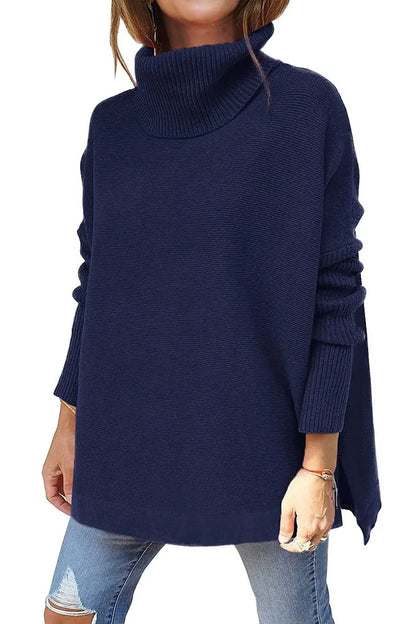 Kayla - High Neck Knitted Sweater