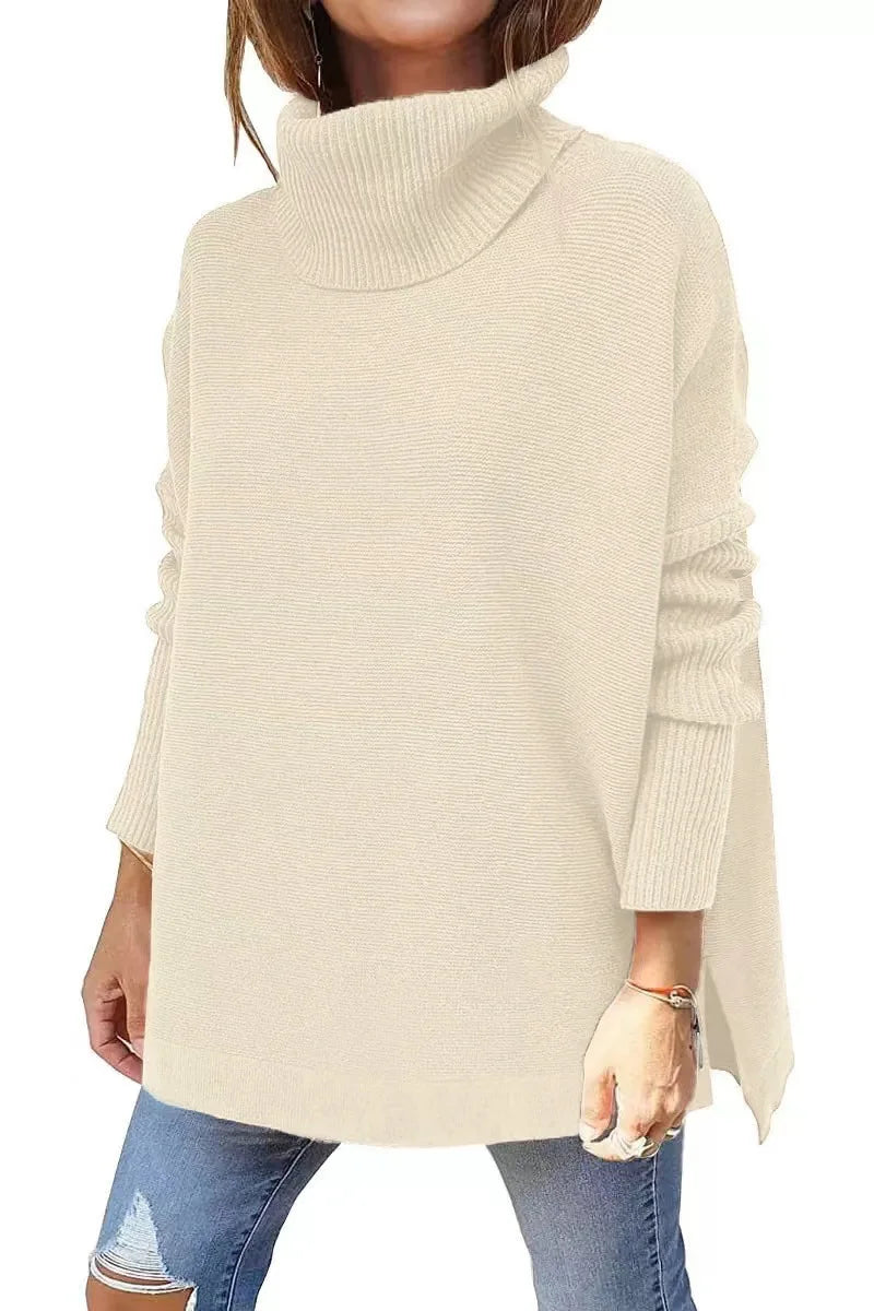 Kayla - High Neck Knitted Sweater