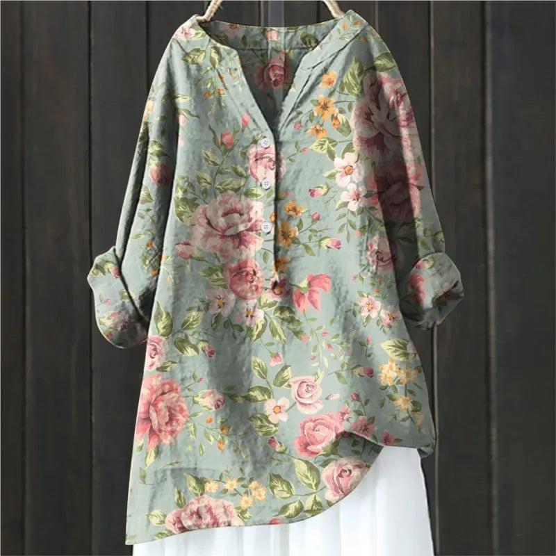 Tessa | Casual Blouse with Floral Print