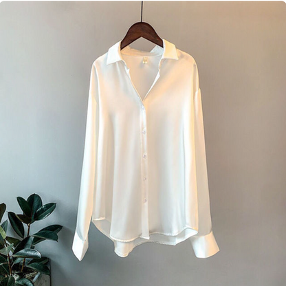 WINONA | PREMIUM SATIN SHIRT