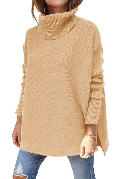 Kayla - High Neck Knitted Sweater