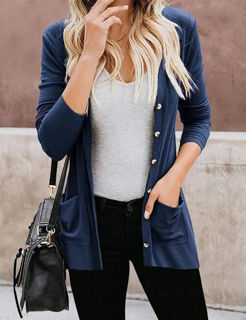 Alana | Casual Button Cardigan