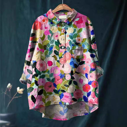 Pauline | BLOUSE WITH FLORAL PRINT