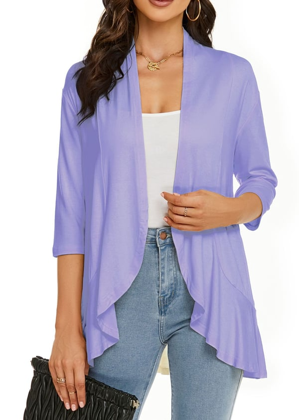 Poppy | Casual Open-front Cardigan