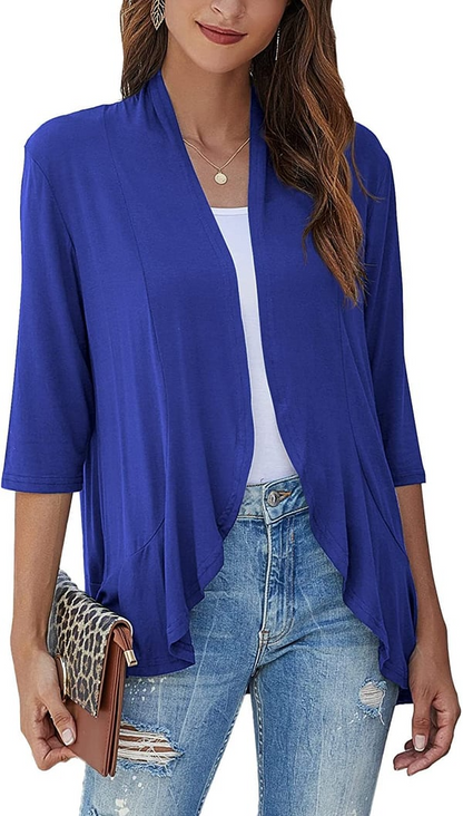 Poppy | Casual Open-front Cardigan