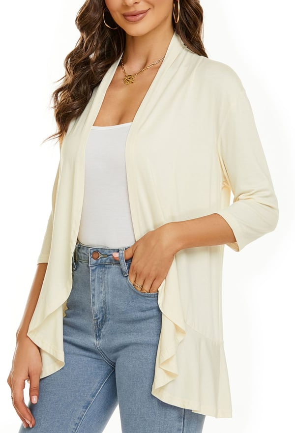 Poppy | Casual Open-front Cardigan