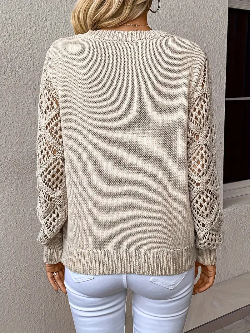 Lorelei - Fashionable V-neck Sweater