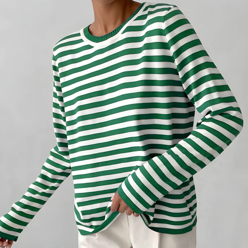 Delilah | Stylish Striped Shirt